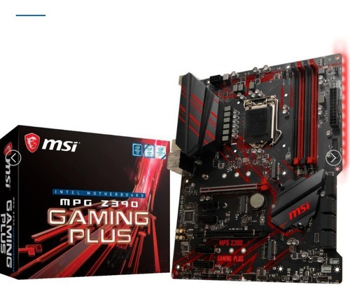Placa Mae Msi Mpg Z390 Gaming Plus Ddr4 Socket Lga1151 Z390