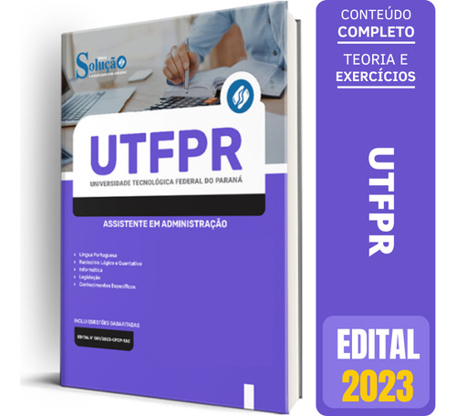 Apostila Concurso Utfpr - Assistente Em Administração