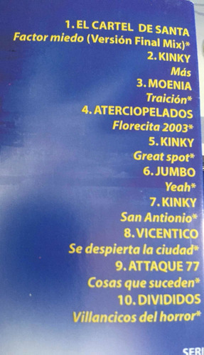 Fear Factor México. Cd. Usado. Cartel De Santa (Usado)