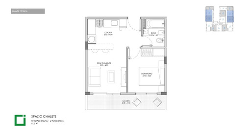 Departamento 2 Ambientes En Venta Martín Coronado