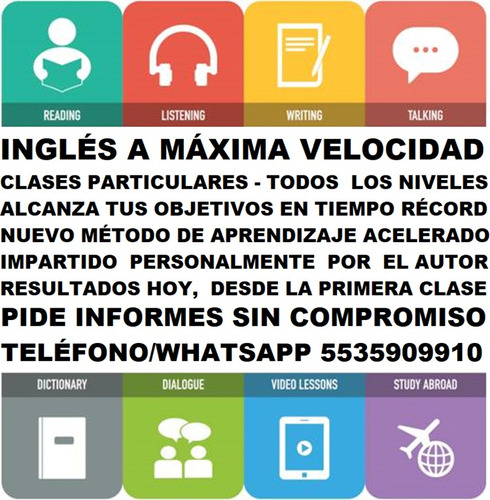 Inglés Clases Particulares Ultra Intensivas Cualquier Nivel