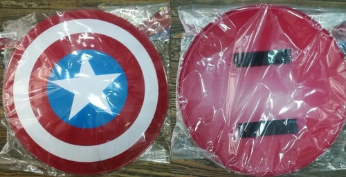 Escudo Capitan America Plastico Grande 45cm Doble Agarre