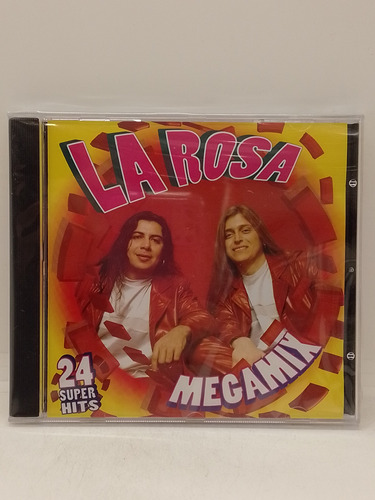 La Rosa Megamix 24 Super Hits Cd Nuevo