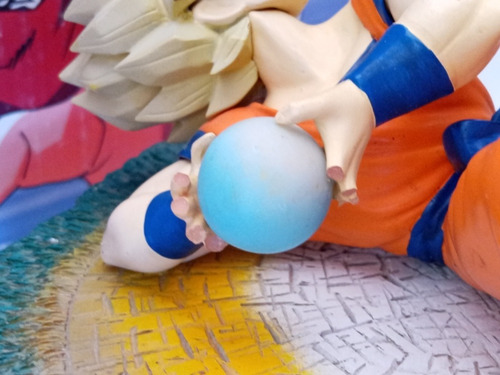 Dragon Ball Z Goku R&m555 Limited Edition Estatuilla Detalle (Usado)