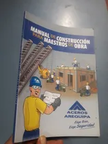 Comprar Libro Manual De Construcción Para Maestros De Obra
