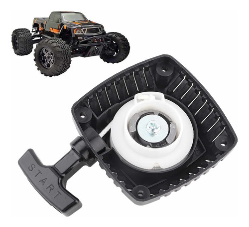 Rc Pull Starter Power Para Gasolina De Coche De 23 Cc, 26 Cc
