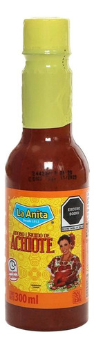 3 Pza Salsa Adobo LĂquido La Anita De Achiote 300 Ml