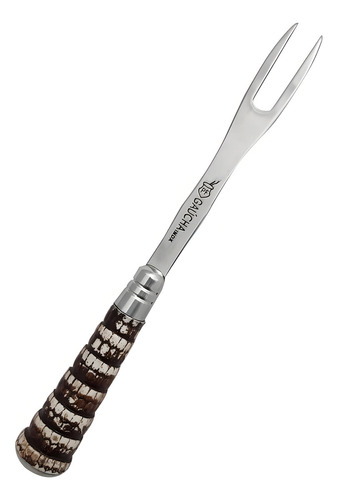 Garfo Trinchante Para Churrasco Inox Trinchar Carne Grande