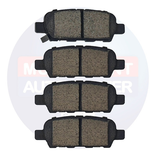 Imagem 6 de 8 de Pastilha Freio Nissan Sentra 2014/2018 Cerâmica Bosch Dianteira + Traseira