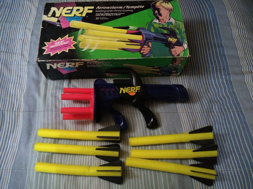 Nerf Arrowstorm Kenner 1993 Original C/caja Arma Vintage