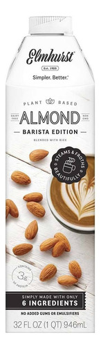 Leche Elmhurst Almendra Barista 946ml