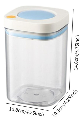 W Contenedor De Alimentos Hermético, Contenedor De 1100 Ml