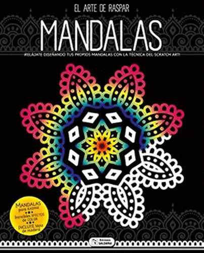 Libro Mandalas N° 2 El Arte De Raspar