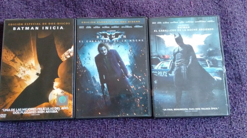 Batman - El Caballero De La Noche - Batman Inicia - Dvd | MercadoLibre