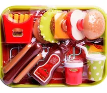 Comprar Juego De Comida Rápida En Bandeja Fast Food El Duende Azul