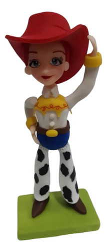 Adorno Jessie Toy Story Torta Porcelana Fría Cotillón Cumple