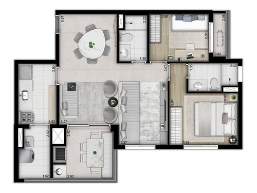 Imagem 22 de 25 de Apartamento - Ap03251 - 69290374