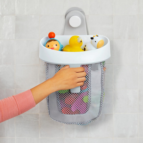 Mz Almacenamiento Colgante For Juguetes De Baño Con Malla