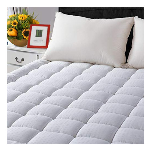 Leisure Town Full Cooling Mattress Pad Cover(8-21  Zdk5h