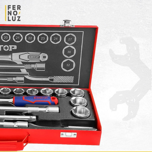 Juegos Set Kit Herramientas De Tubos De 24 Piezas Industrial