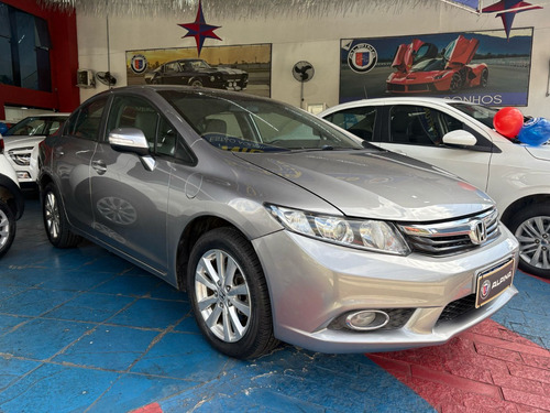 Honda Civic Honda Civic Sedan LXS 1.8/1.8 Flex 16V Mec. 4p - Cinza - 2013
