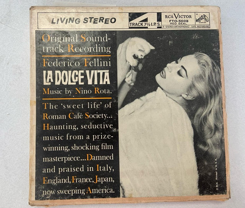 Cinta Carrete La Dolce Vita- An Original Soundtrack Recordin
