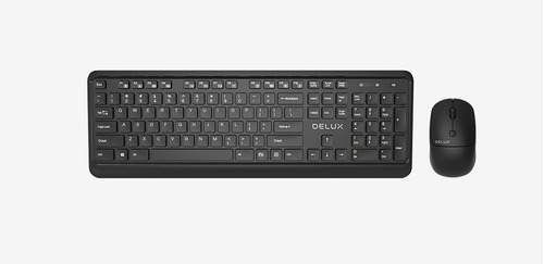 Teclado Y Mouse Ka190g+m320gx Wireless Combo- Delux 