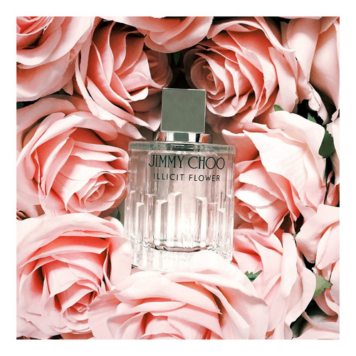 Imagen 3 de 5 de Perfume Dama Eau De Toilette Jimmy Choo Illicit Flower 100ml