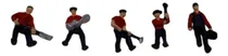 Comprar Miniaturas De Trabalhadores Pessoas Figura Escala 1\u002F87 6pcs 