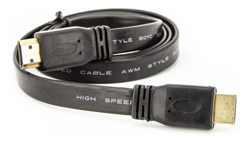 Cabo Hdmi Flat 2.0 - 2 Mt - Kit 10