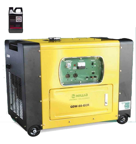 Generador Diesel Insonorizado 6kva A/ Electrico Trifasico