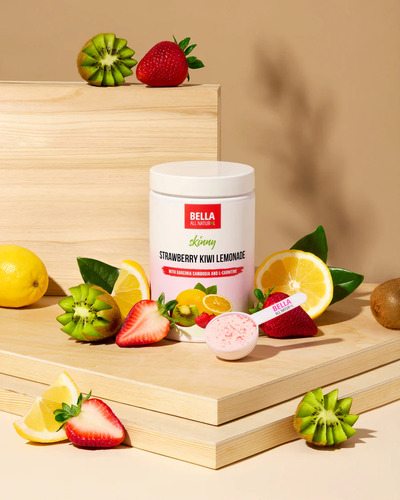 Skinny Iced Lemonade Strawberry Kiwi Bella All Natural