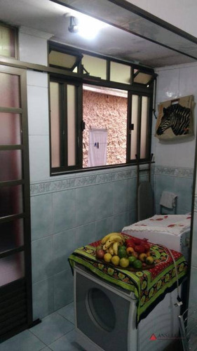 Apartamento Com 2 Dormitórios À Venda, 73 M² Por R$ 265.000,00 - Santa Terezinha - São Bernardo Do Campo/sp - Ap1640