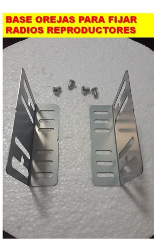 Bases Orejas Para Instalar Radio Reproductor Pantallas