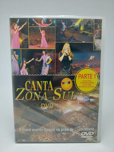 Dvd Canta Zona Sul, Volume 1 - Original Lacrado
