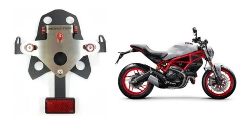 Eliminador De Rabeta Suporte Placa Monster 797 Ducati Todos