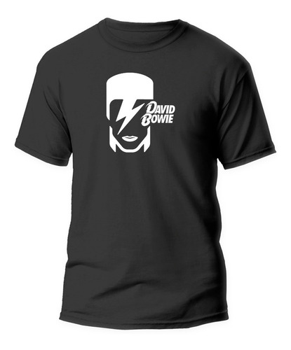 Imagen 1 de 2 de Polera Estampada Diseño David Bowie 3