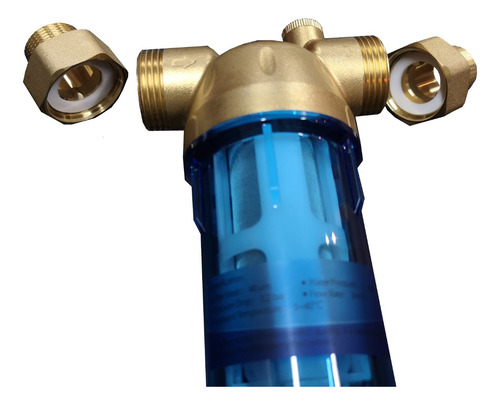 Pre-filtro Agua Medidor 40 Micras 3 M3/h 3/4 Lavable Blanda
