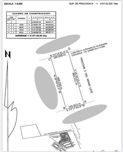Chih Nte Terreno O Bts 80,732 M² Zona Industrial Frafedir Sep 2024