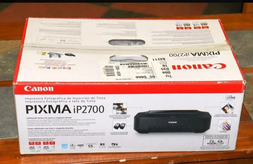 Impresora Canon Pimax Ip 2700 Alta Resolución 