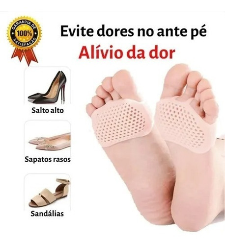 Imagem 2 de 10 de Palmilha Anatômica Para Salto Alto