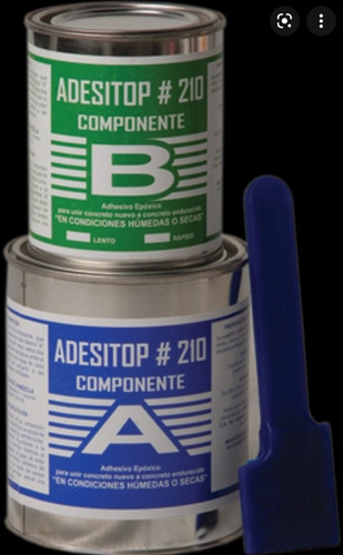 Adesitop #210 Adhesivo Epóxico De Dos Componentes.