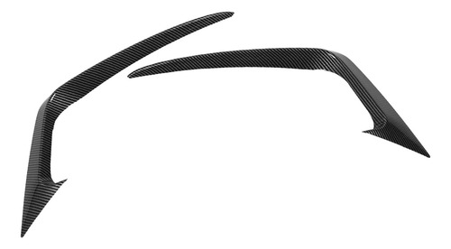 Difusor De Parachoques Delantero De Fibra De Carbono, 2 Unid
