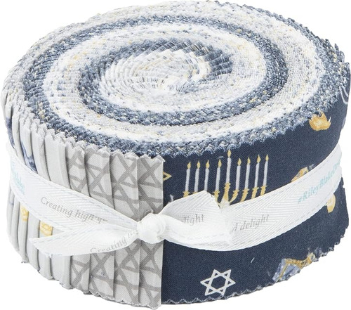 Tara Reed Hanukkah Nights Rolie Polie 40 Tiras De 2 5 Pulgad