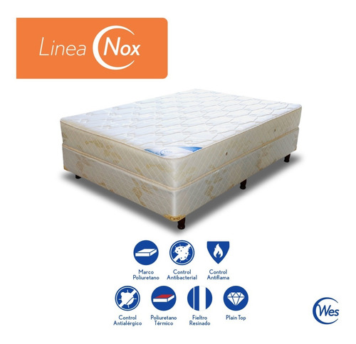 Colchon Y Sommier Super King 2x2 Jackart, Nox, Wes Colchones