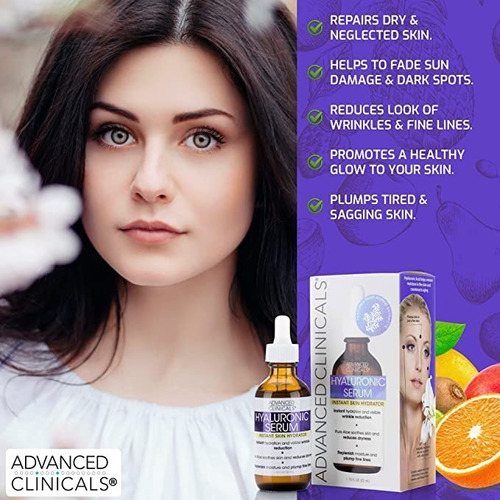 Ácido Hialurónico Advanced Clinicals Serum 52 Ml