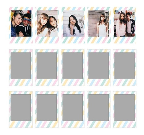 Imagen 6 de 9 de Película Instax Mini 3 Pack Patrones (30 Fotos)