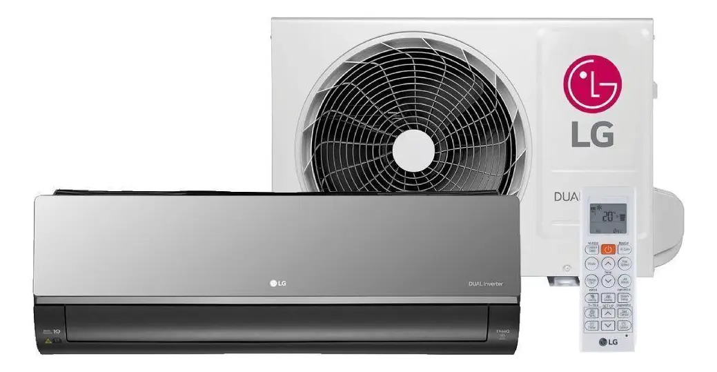 LG Dual Inverter Artcool +ia 24000 Btus Frio