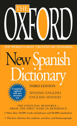 Libro: El Nuevo Diccionario De Español De Oxford: Tercera Ed