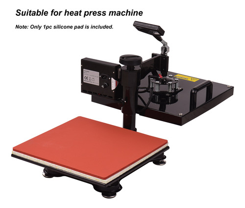 Almohadilla De Goma De Silicona Compatible Con Calor De Subl